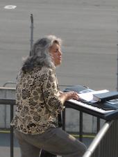 Sally on Zeppelinfeld, Nuremberg